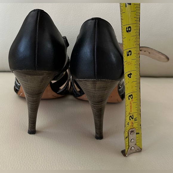 COACH Evie Heeled OpenToe Shoe - Size 8.5 B - Picture 8 of 10